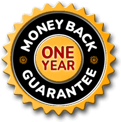 Crystal Restore 365-day money-back guarantee seal