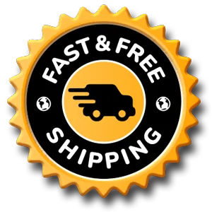 Fast and free U.S. shipping seal